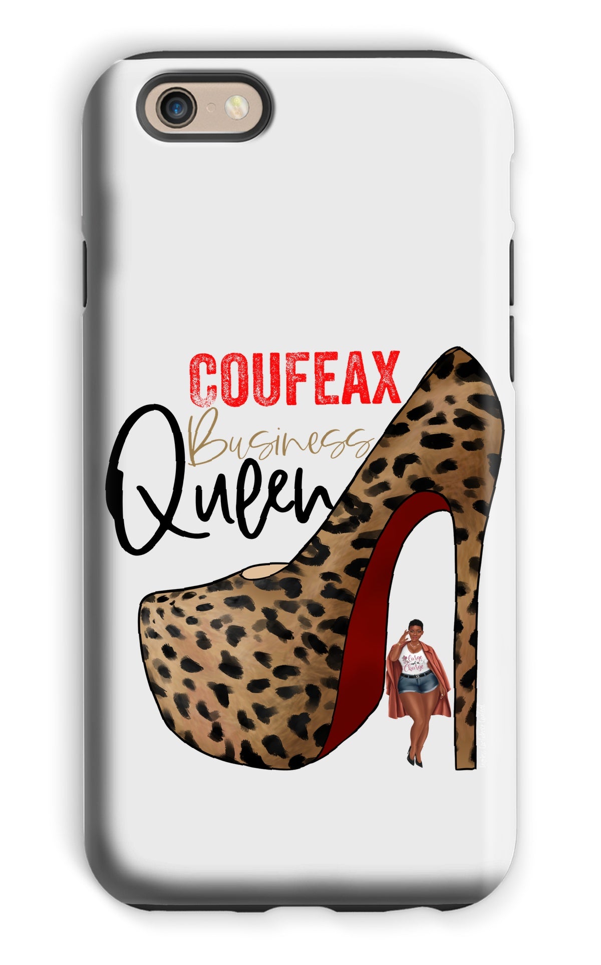 Business Queen Phone Case - Fearless Confidence Coufeax™