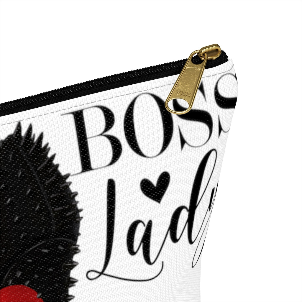 Boss Lady  Accessory Pouch w T-bottom - Fearless Confidence Coufeax™