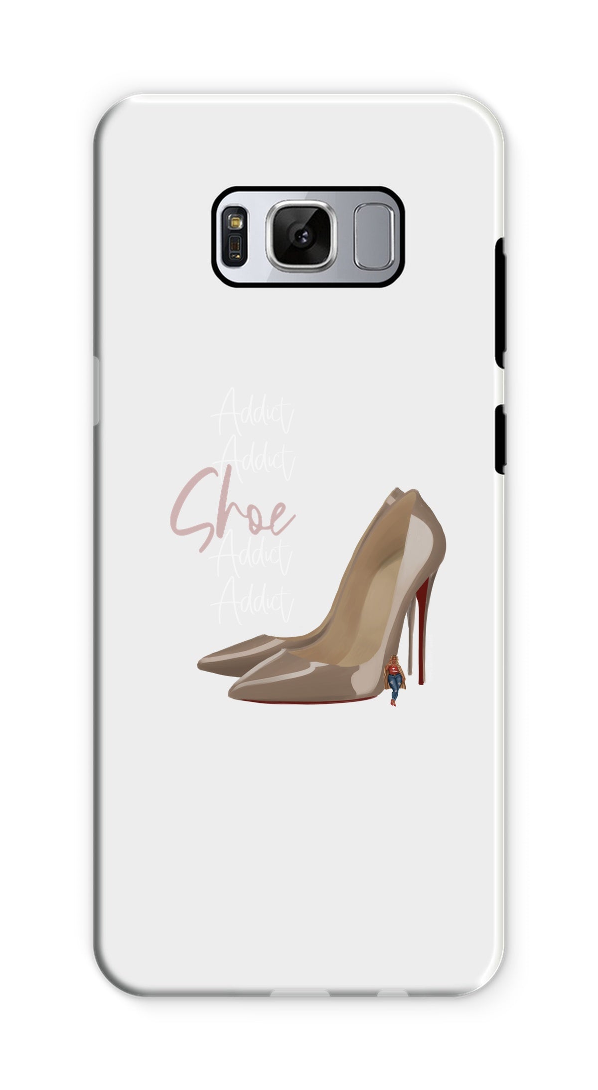 Nude Red Bottoms  Phone Case - Fearless Confidence Coufeax™