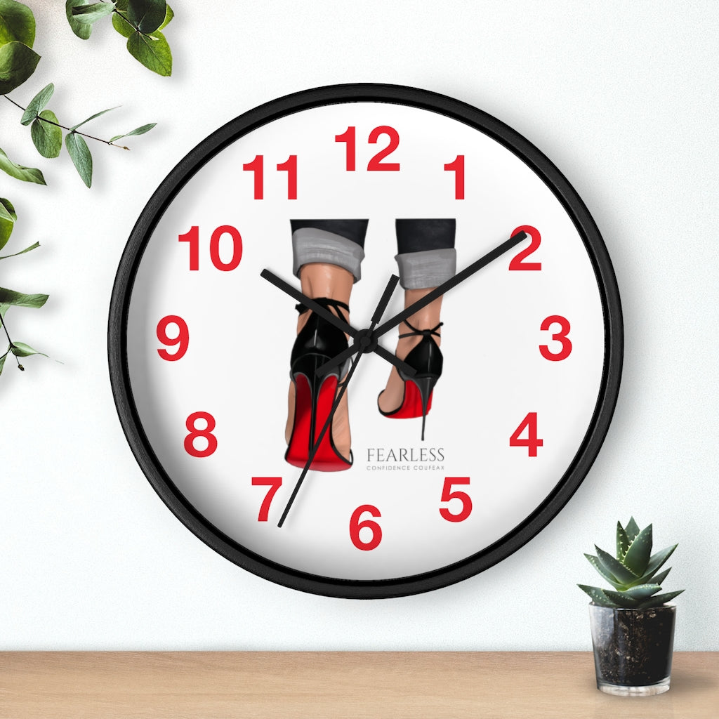 Fearless Confidence Coufeaux Wall clock - Fearless Confidence Coufeax™