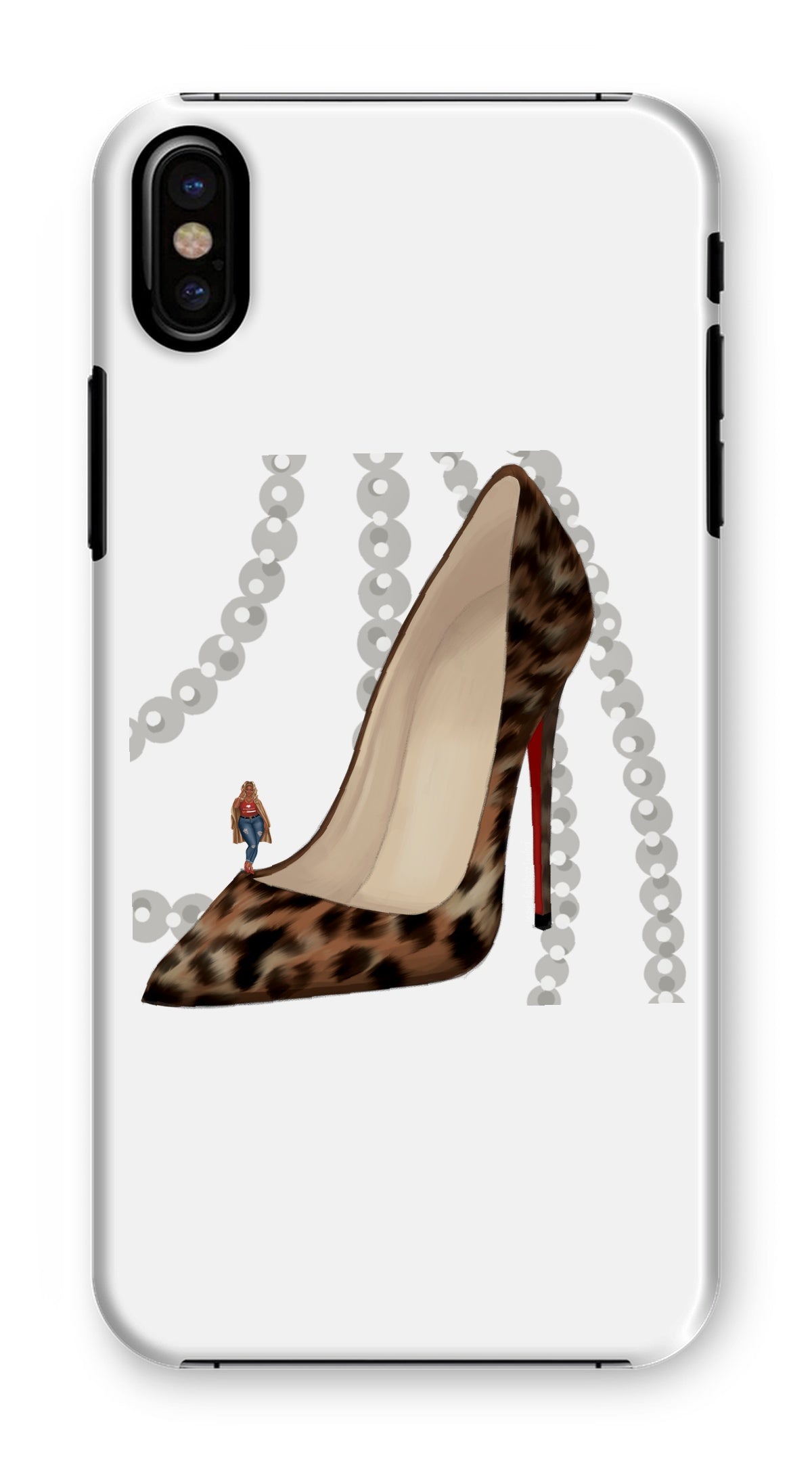 Leopard Heels Phone Case - Fearless Confidence Coufeax™