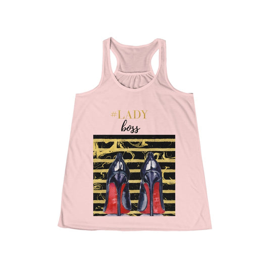 Women's Flowy Racerback Tank - Fearless Confidence Coufeax™