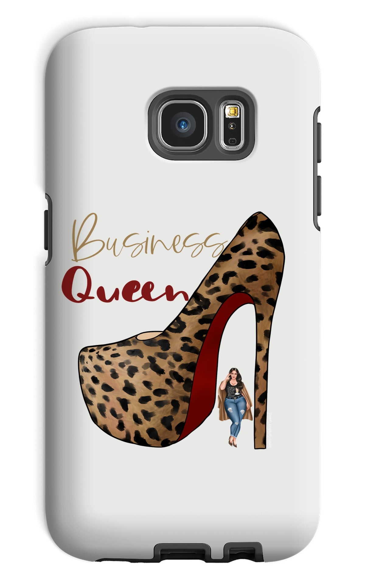 Business Queen Phone Case - Fearless Confidence Coufeax™