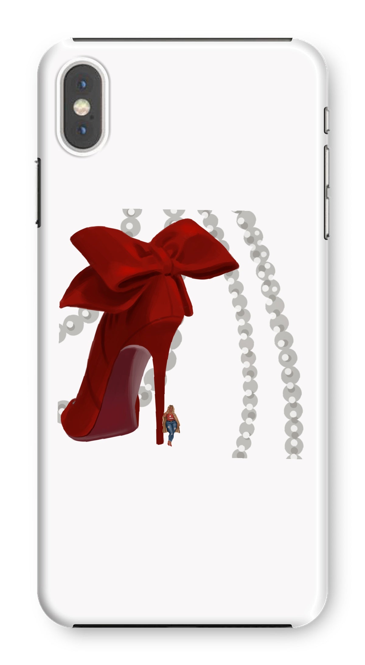 Heels & Pearls Phone Case - Fearless Confidence Coufeax™