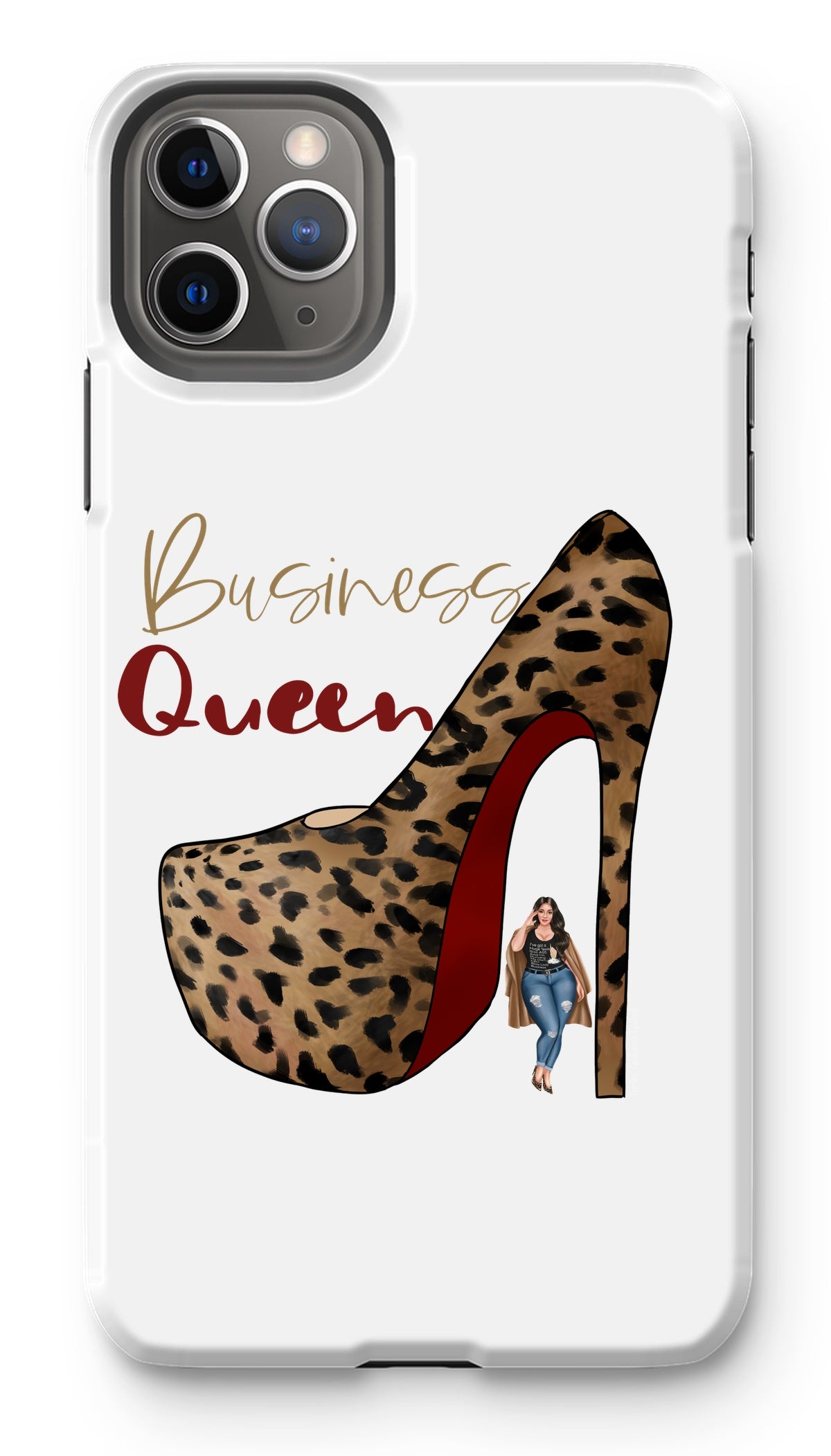 Business Queen Phone Case - Fearless Confidence Coufeax™