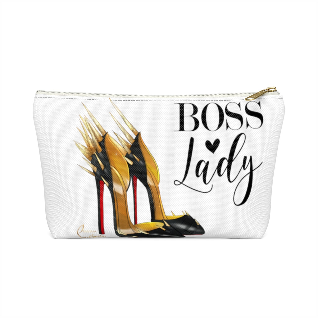 Boss Lady  Accessory Pouch w T-bottom - Fearless Confidence Coufeax™