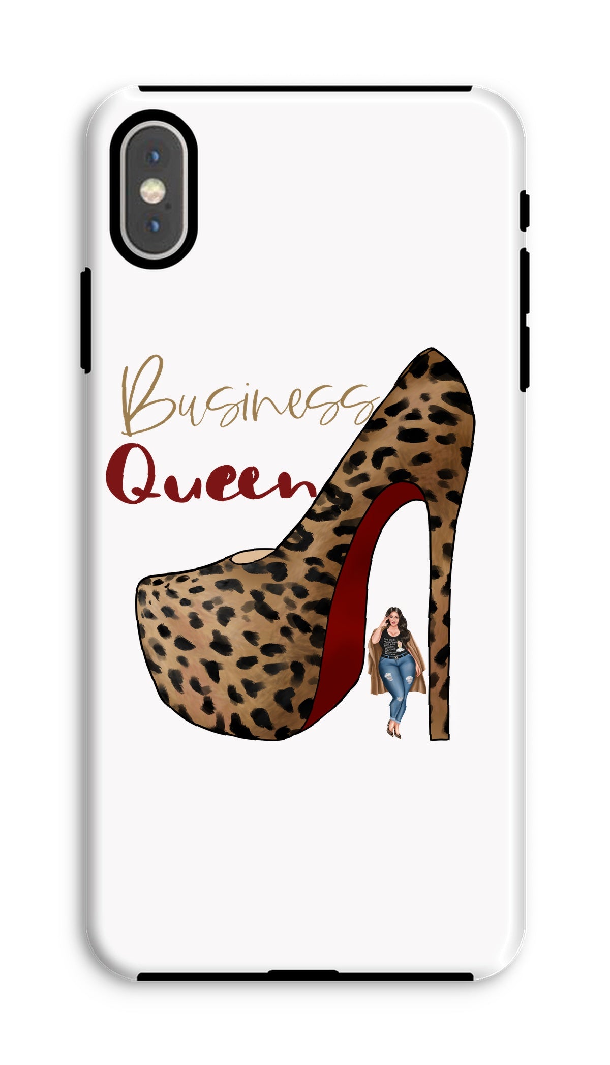 Business Queen Phone Case - Fearless Confidence Coufeax™