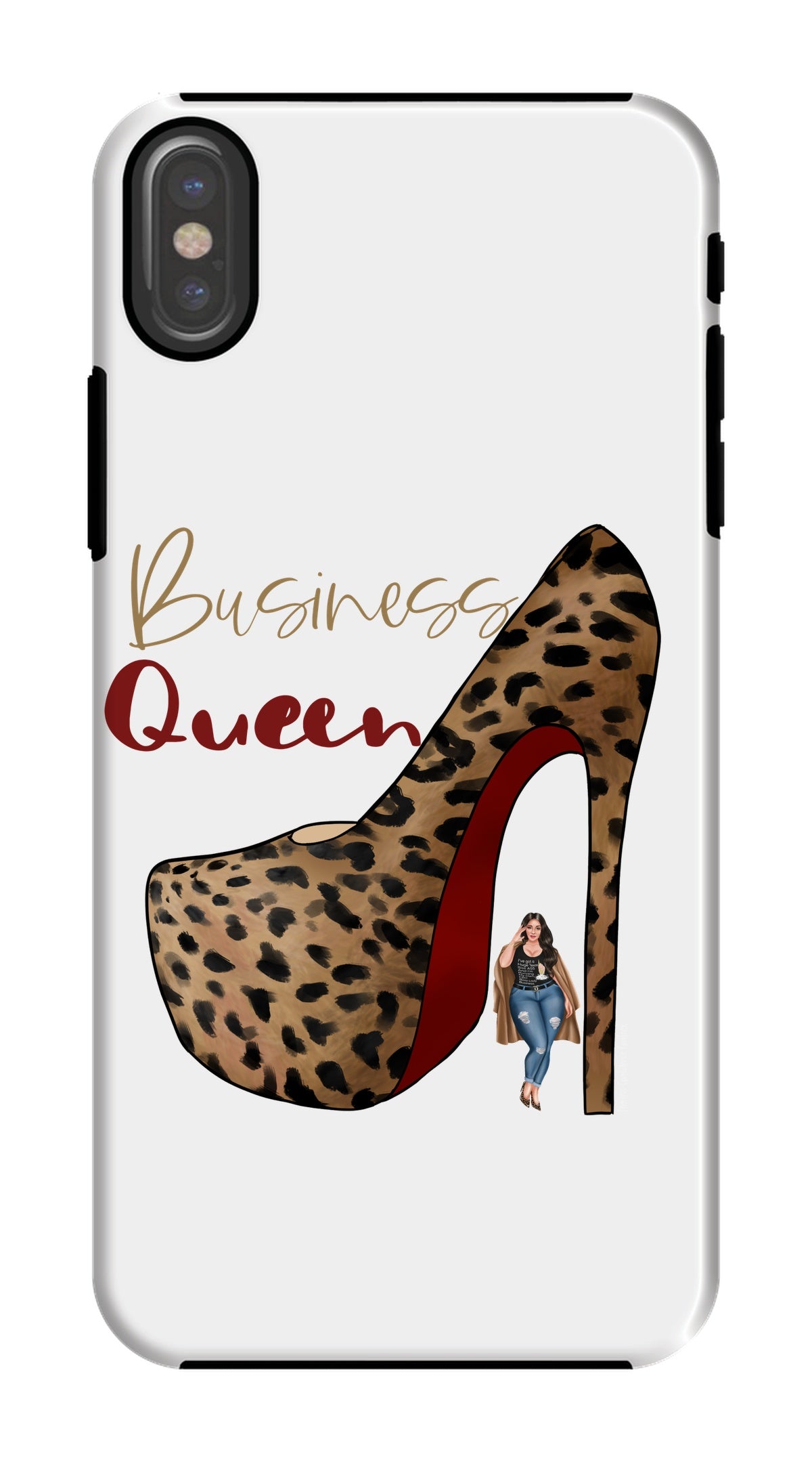 Business Queen Phone Case - Fearless Confidence Coufeax™