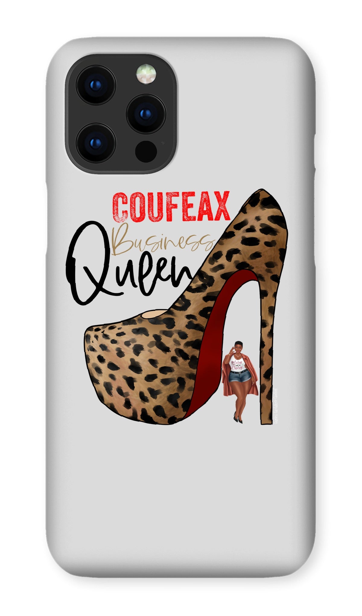 Business Queen Phone Case - Fearless Confidence Coufeax™