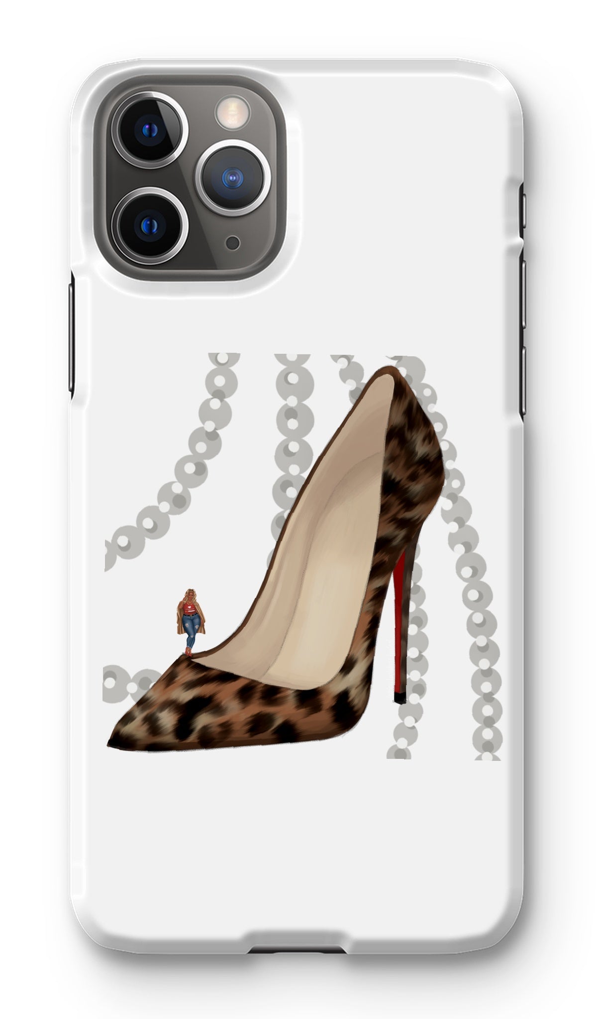 Leopard Heels Phone Case - Fearless Confidence Coufeax™