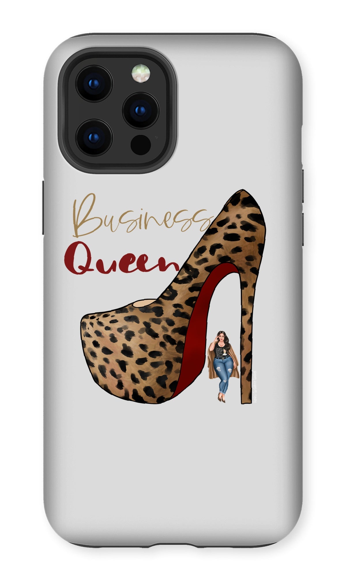 Business Queen Phone Case - Fearless Confidence Coufeax™