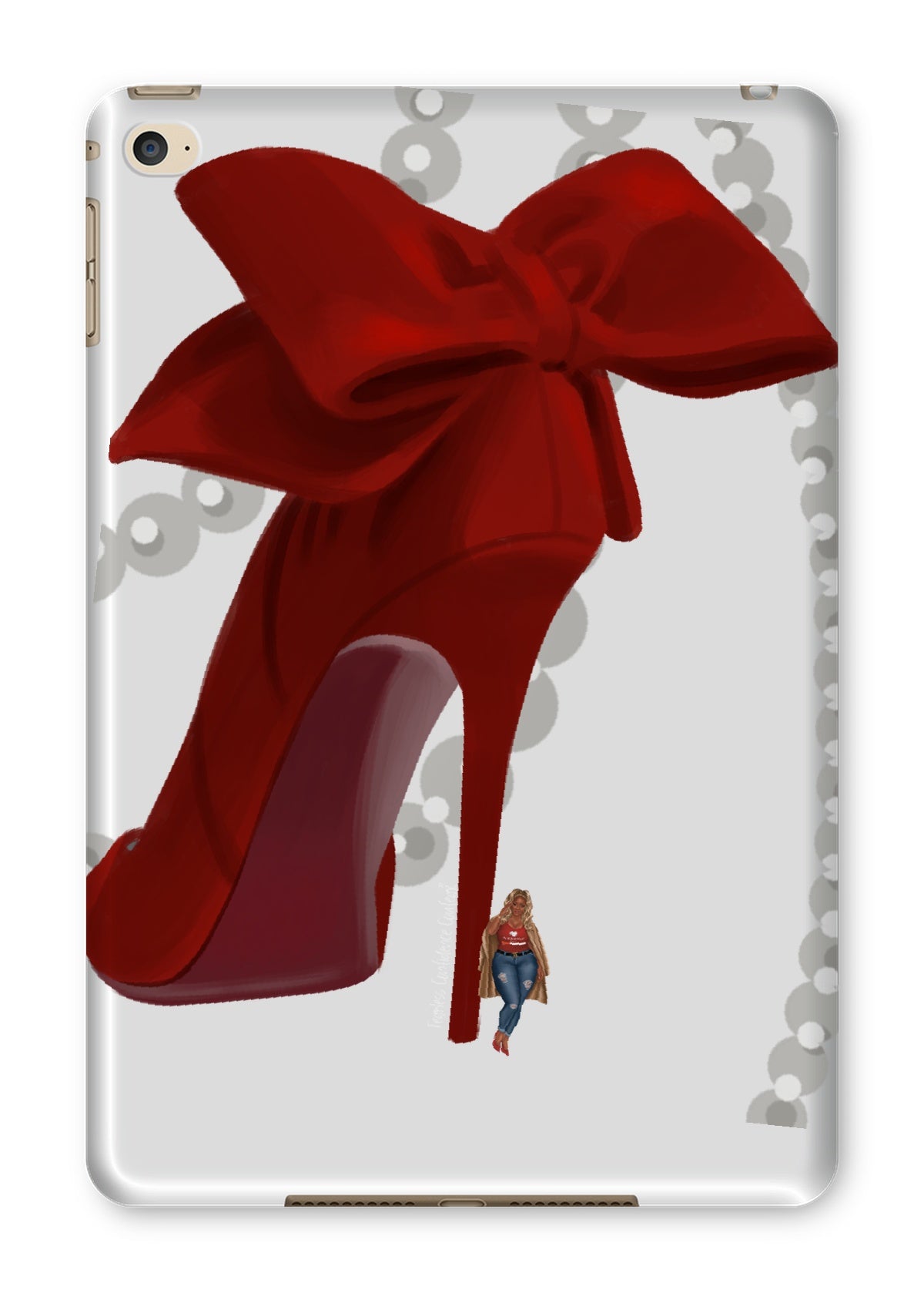 Heels & Pearls Tablet Cases - Fearless Confidence Coufeax™