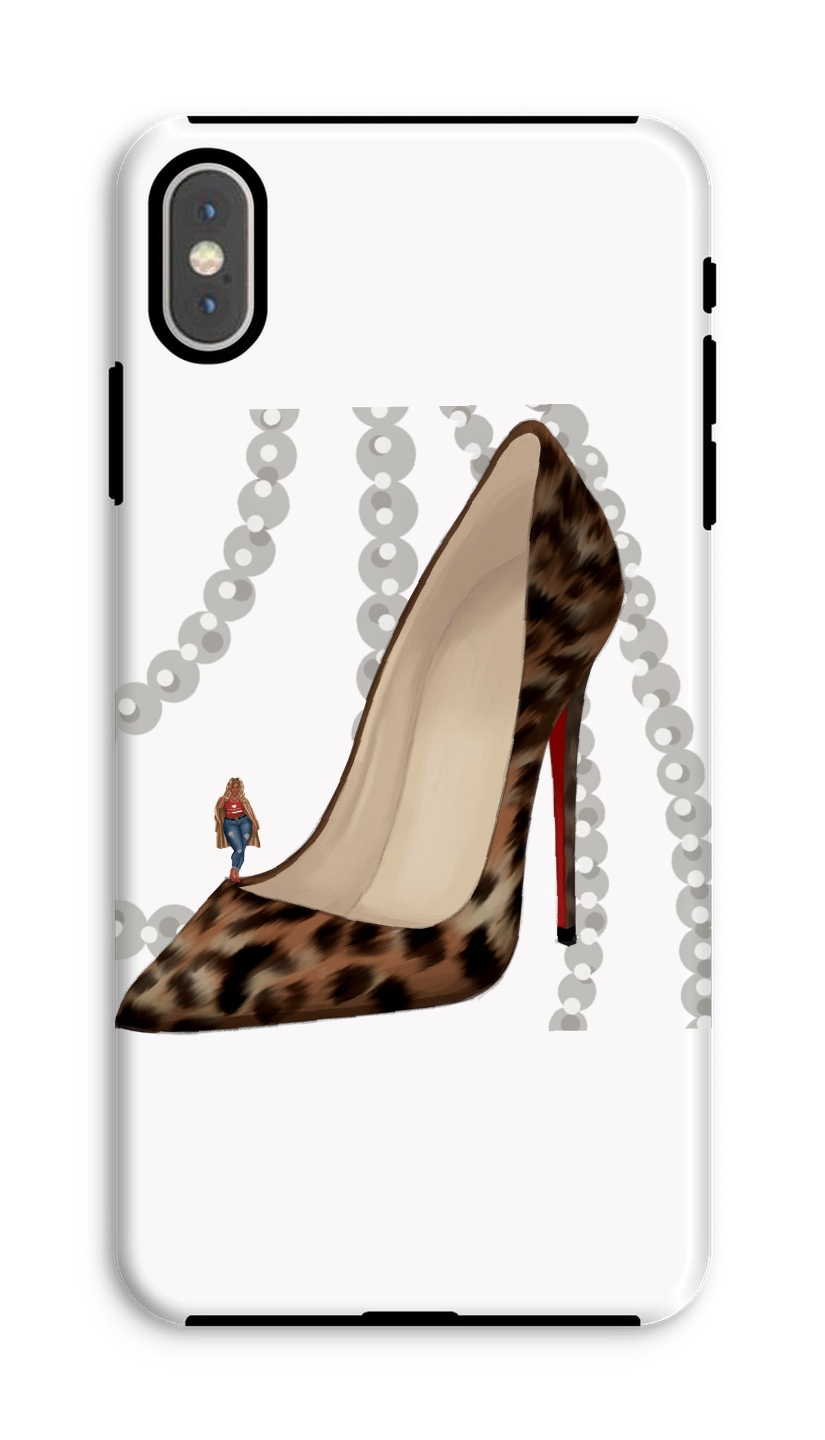 Leopard Heels Phone Case - Fearless Confidence Coufeax™