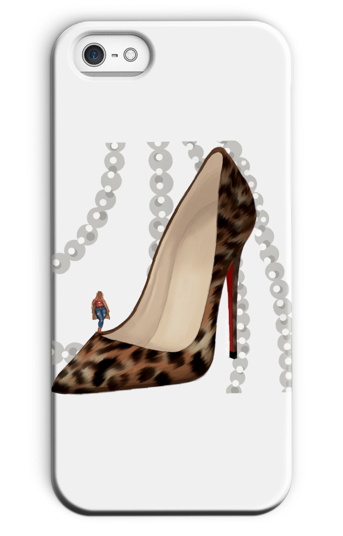 Leopard Heels Phone Case - Fearless Confidence Coufeax™