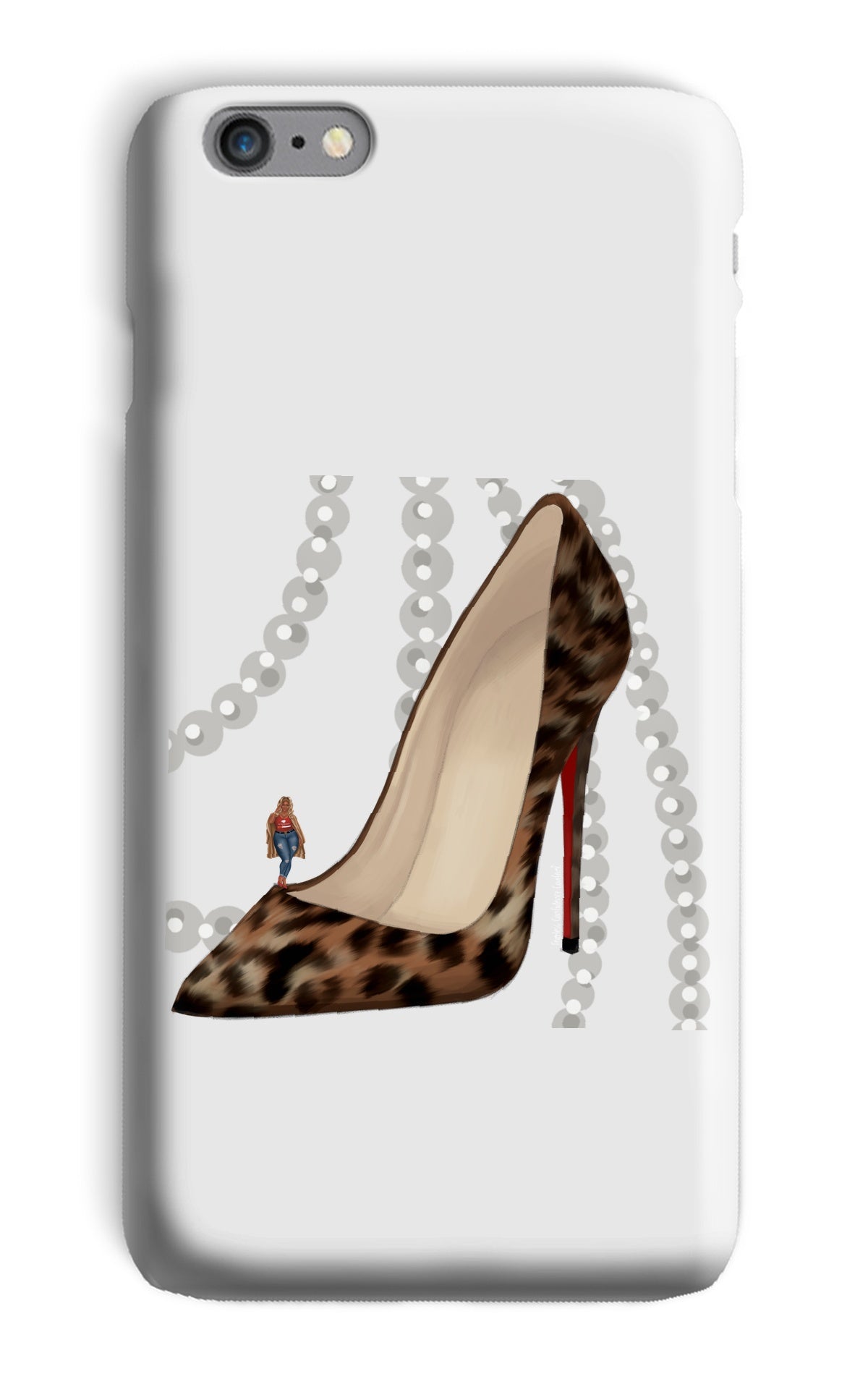 Leopard Heels Phone Case - Fearless Confidence Coufeax™