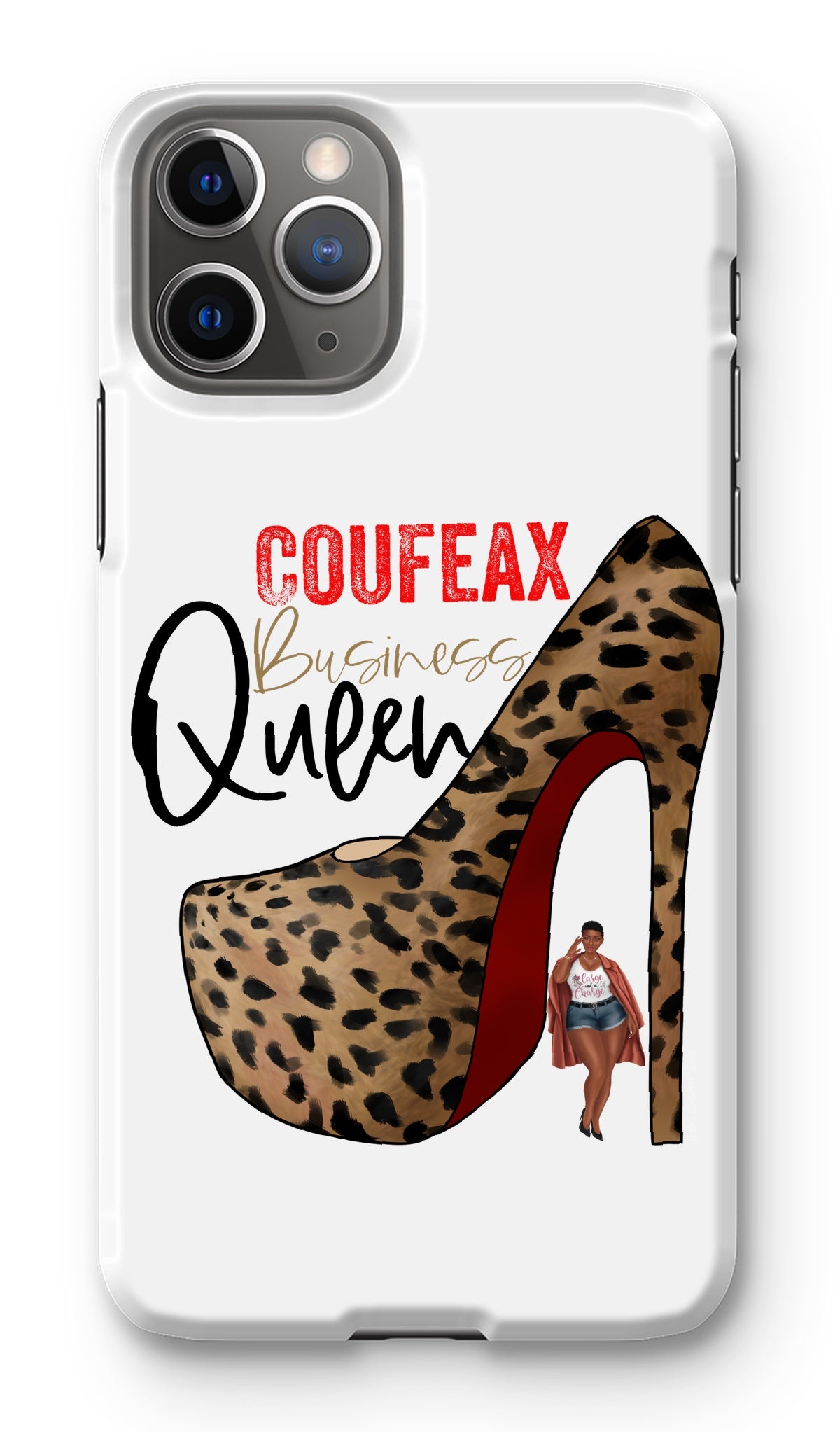 Business Queen Phone Case - Fearless Confidence Coufeax™