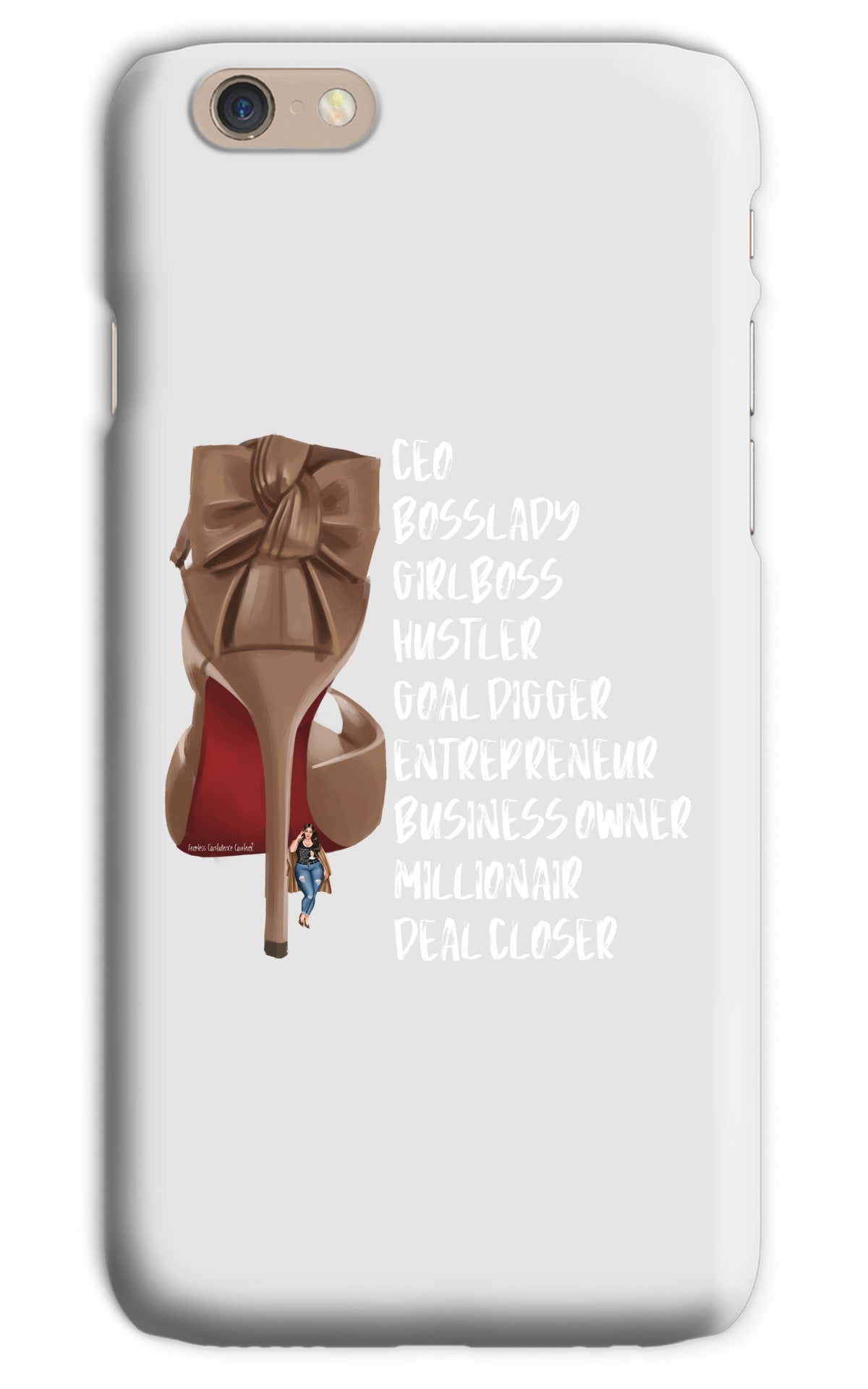 CEO WOMEN TSHIRT  Phone Case - Fearless Confidence Coufeax™