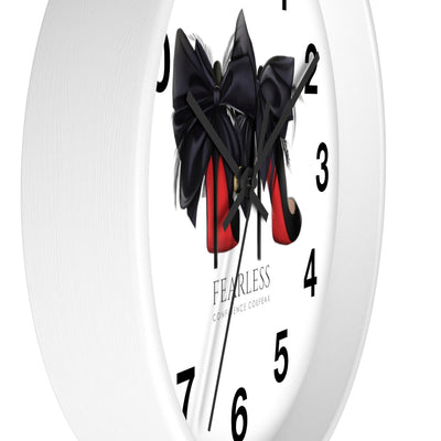 Fearless Confidence Coufeaux Feathered Heels  Wall clock - Fearless Confidence Coufeax™
