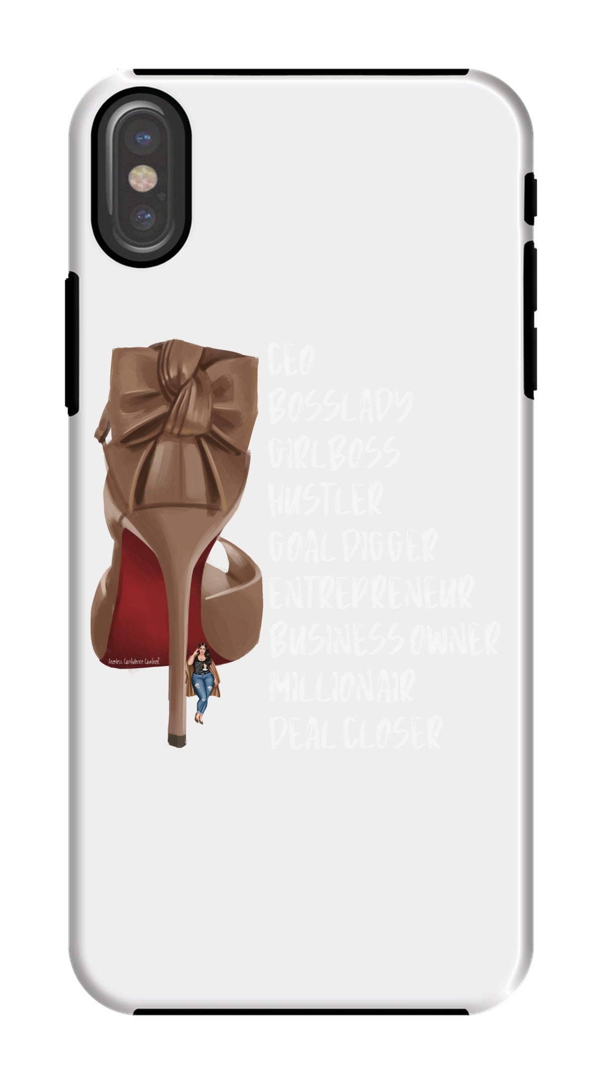 CEO WOMEN TSHIRT  Phone Case - Fearless Confidence Coufeax™