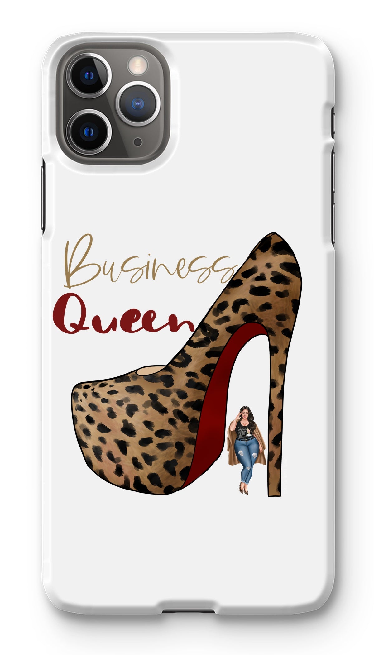 Business Queen Phone Case - Fearless Confidence Coufeax™