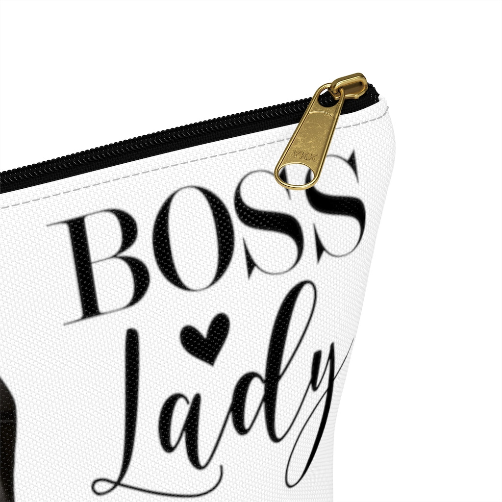 Boss Lady  Accessory Pouch w T-bottom - Fearless Confidence Coufeax™