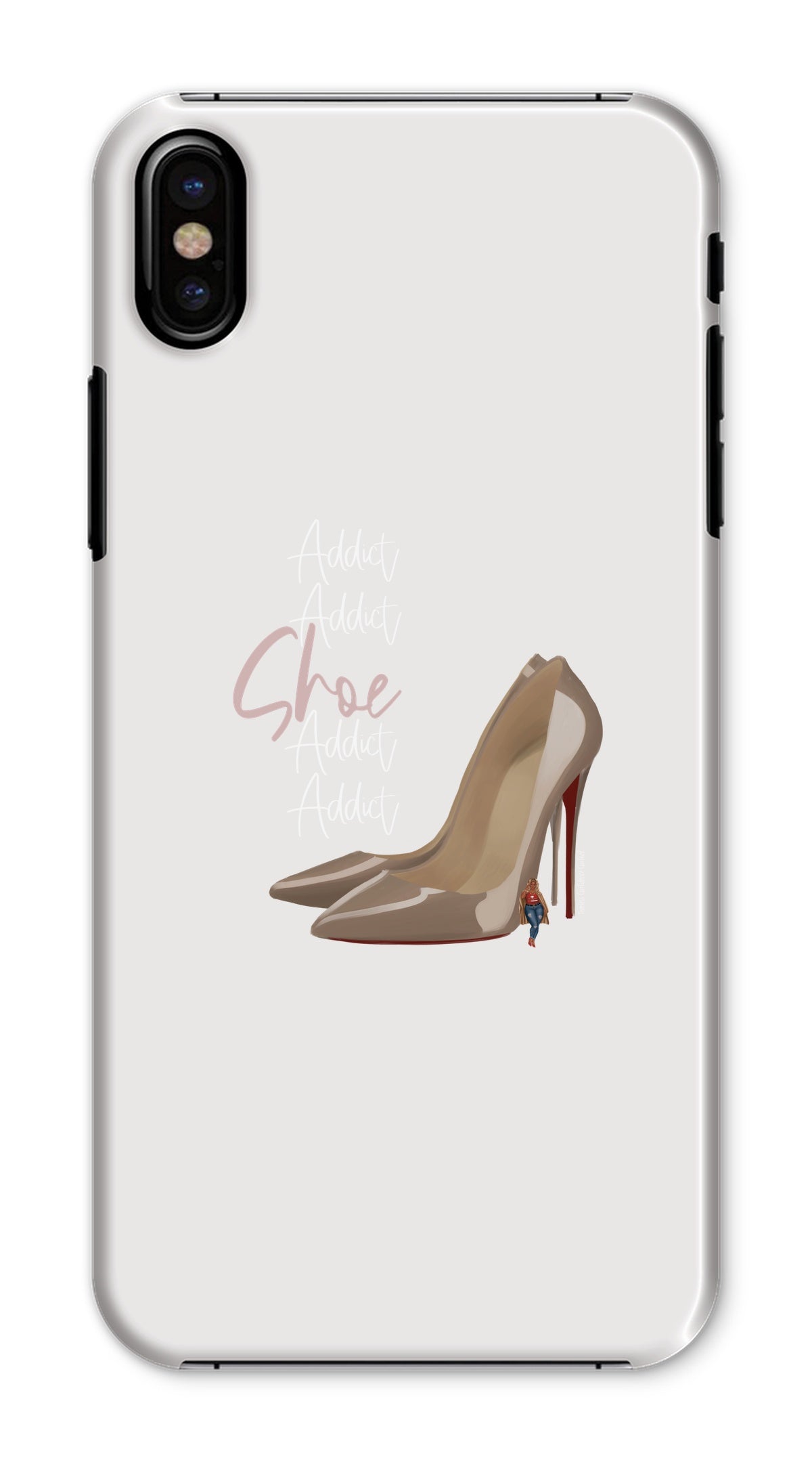 Nude Red Bottoms  Phone Case - Fearless Confidence Coufeax™