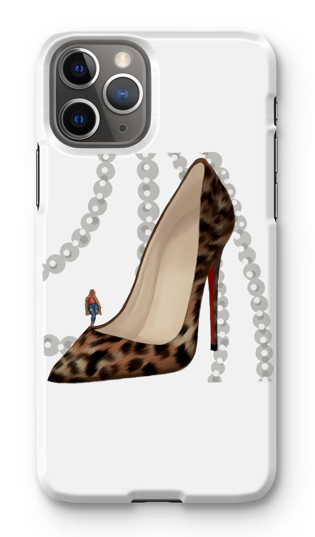 Leopard Heels Phone Case - Fearless Confidence Coufeax™