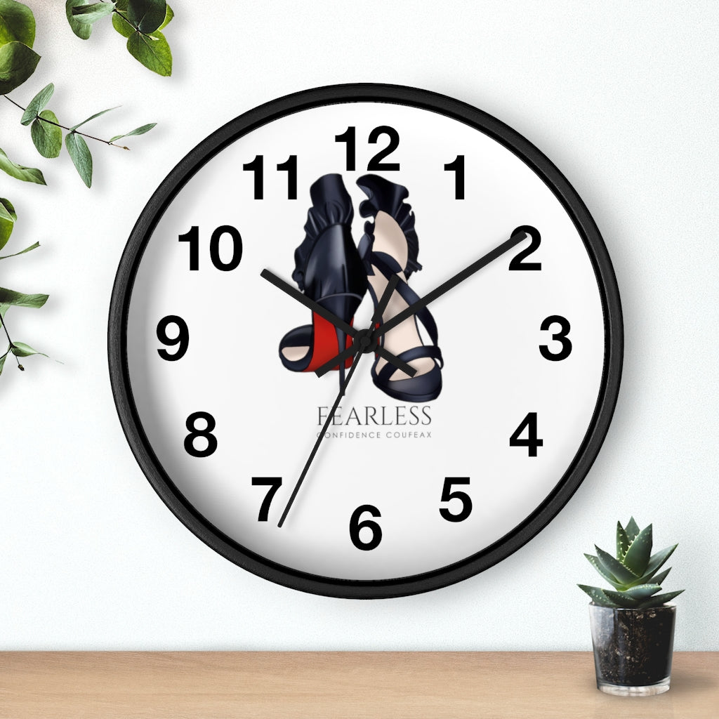 Fearless Confidence Coufeaux Strap Heels  Wall clock - Fearless Confidence Coufeax™