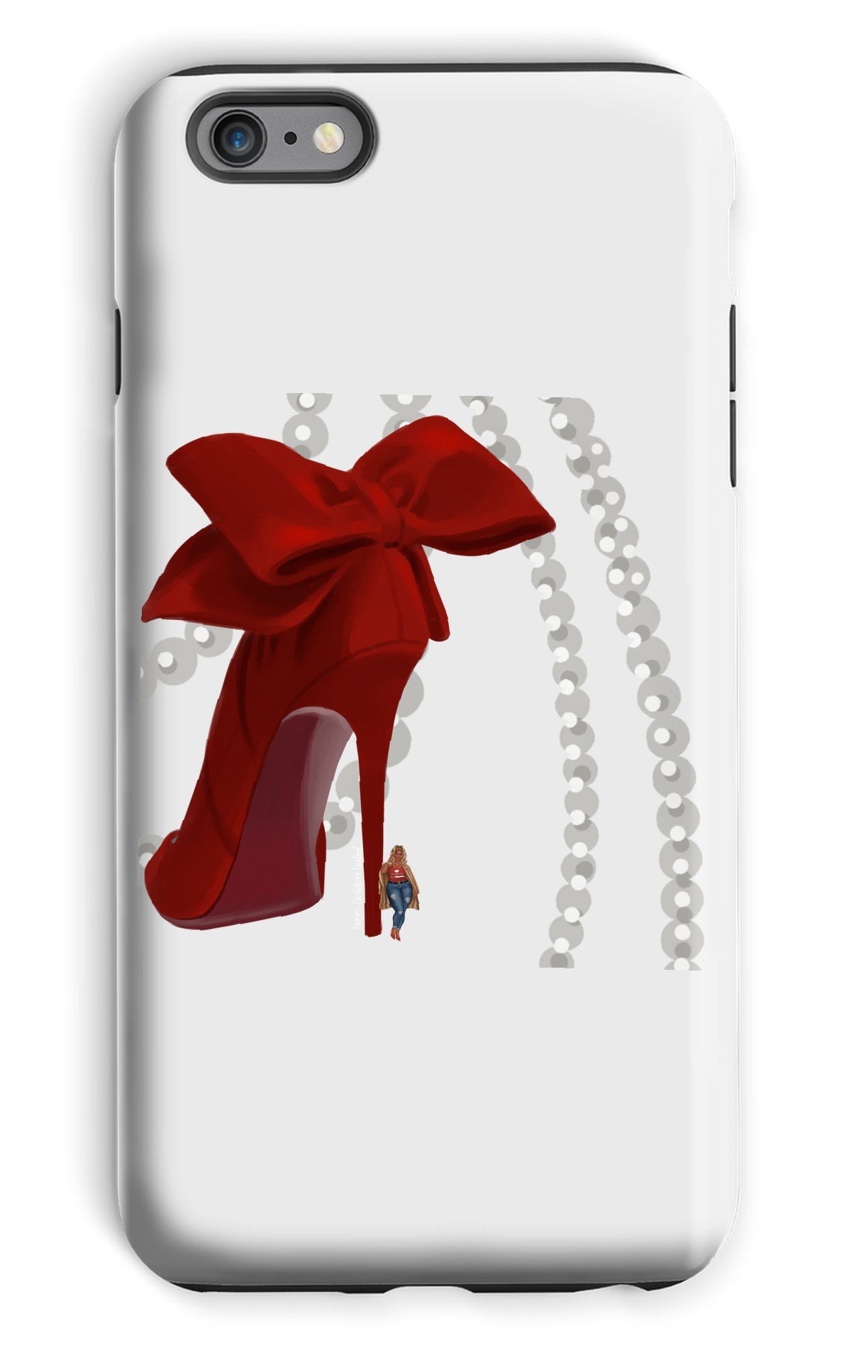 Heels & Pearls Phone Case - Fearless Confidence Coufeax™