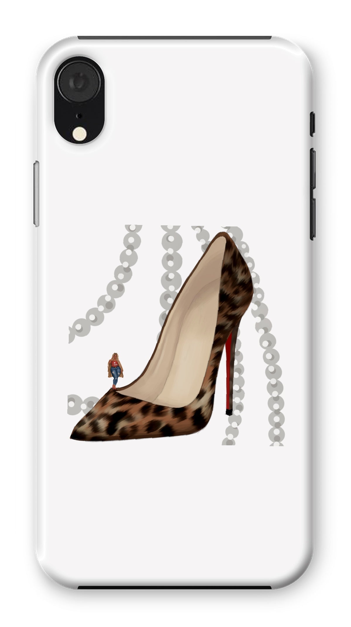 Leopard Heels Phone Case - Fearless Confidence Coufeax™