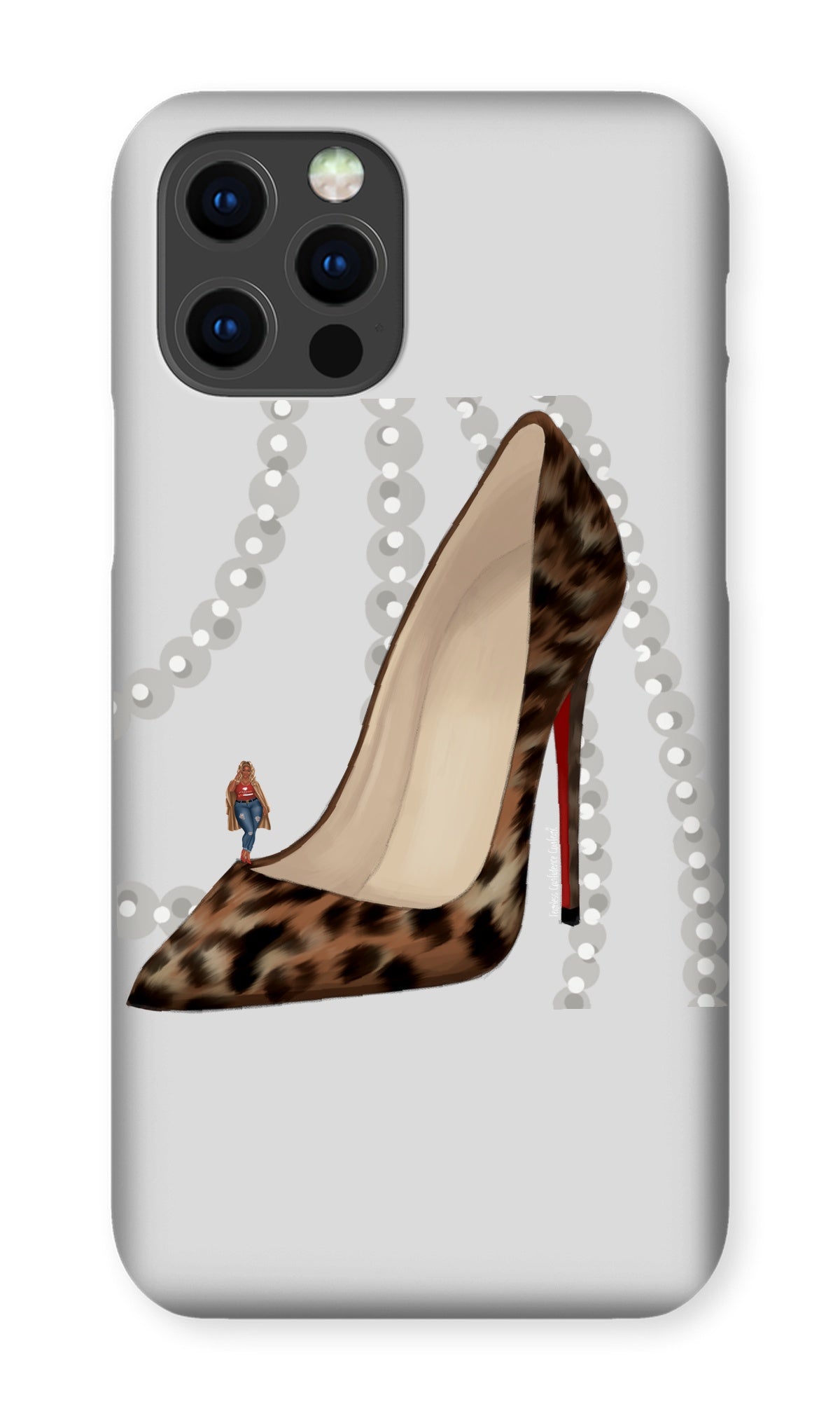 Leopard Heels Phone Case - Fearless Confidence Coufeax™