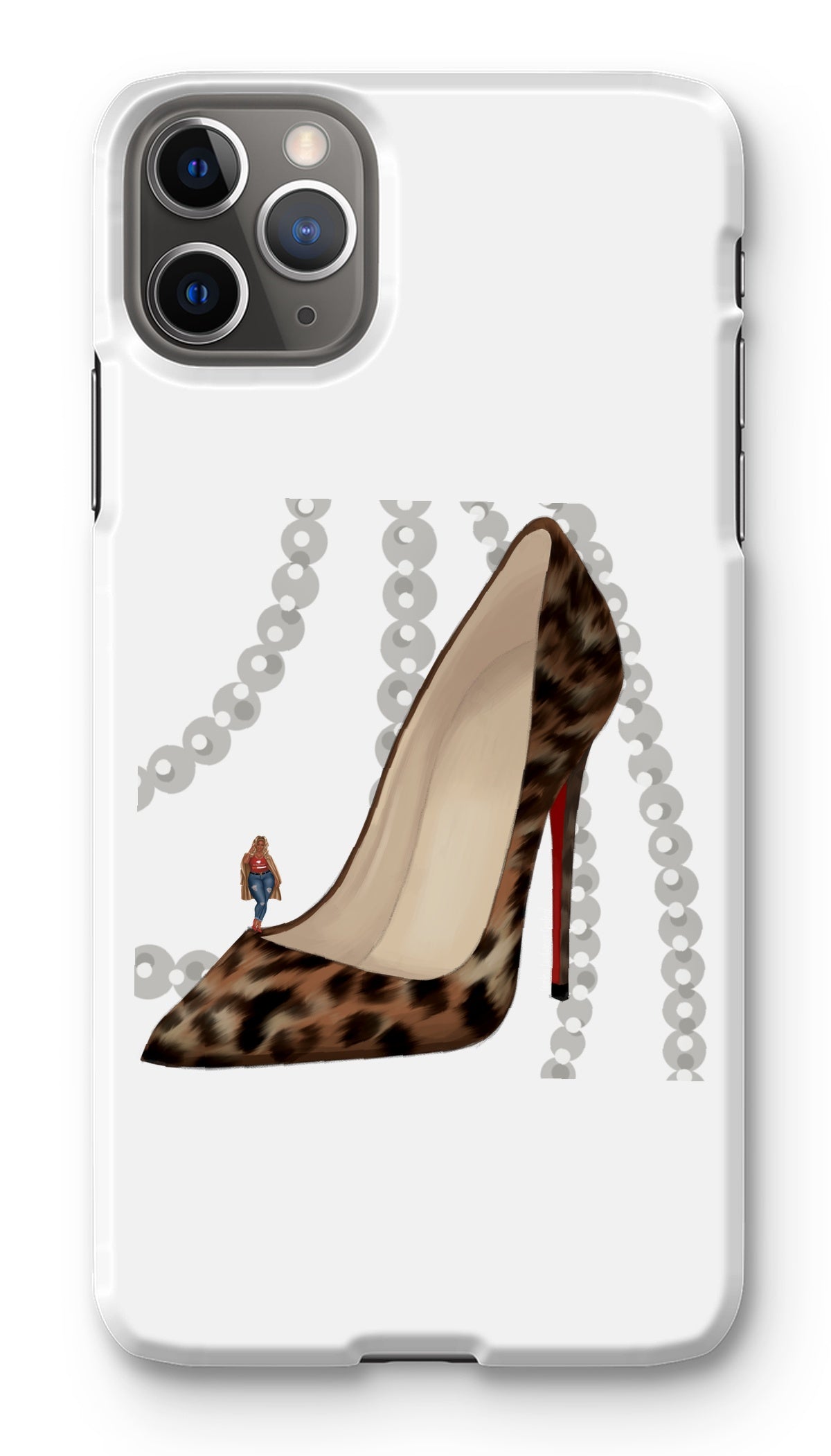 Leopard Heels Phone Case - Fearless Confidence Coufeax™