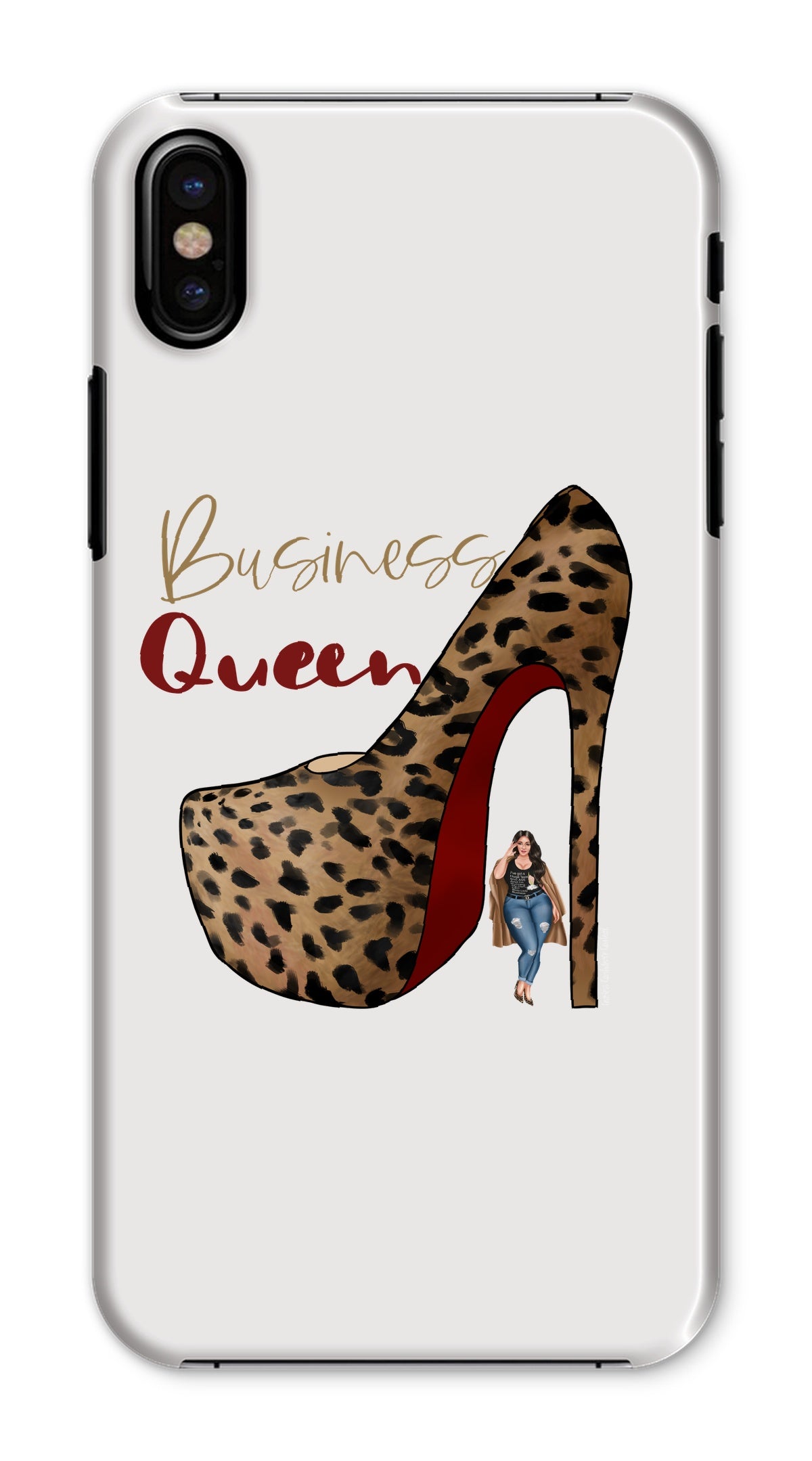 Business Queen Phone Case - Fearless Confidence Coufeax™