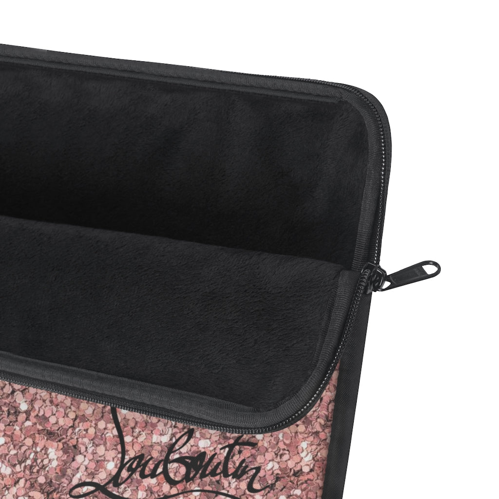 Rose Gold Boss Lady Laptop Sleeve - Fearless Confidence Coufeax™