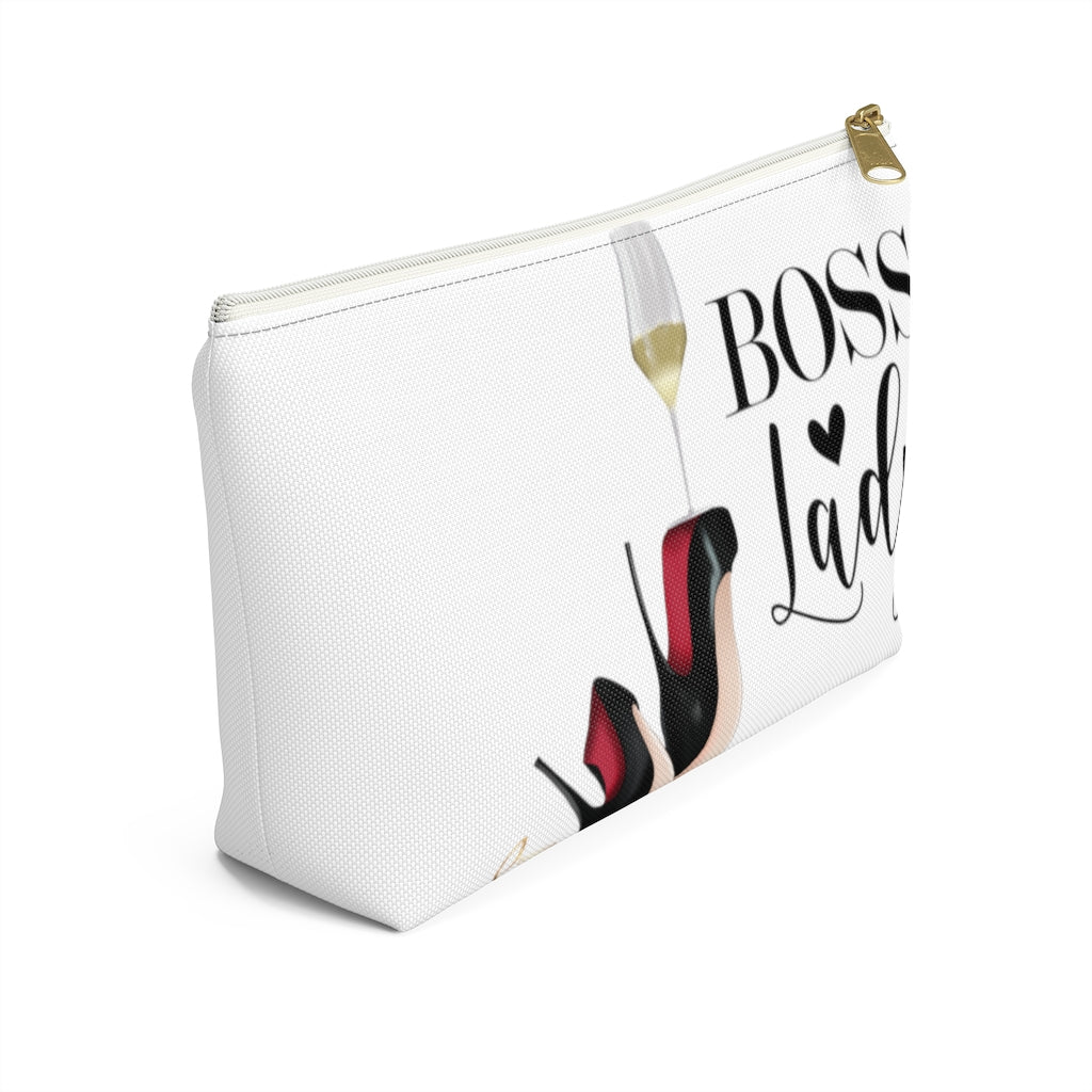 Boss Lady  Accessory Pouch w T-bottom - Fearless Confidence Coufeax™