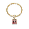 Nude Rose Gold Boss Lady Chunky Chain Bracelet - Fearless Confidence Coufeax™