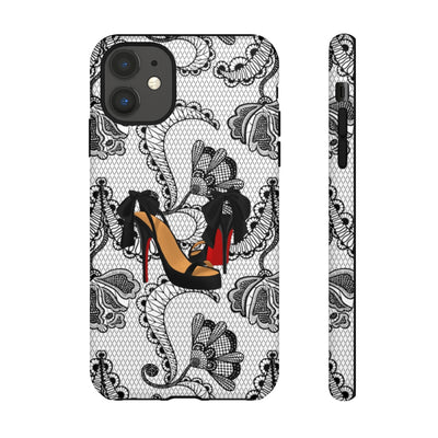 Lace Print Tough Cases - Fearless Confidence Coufeax™