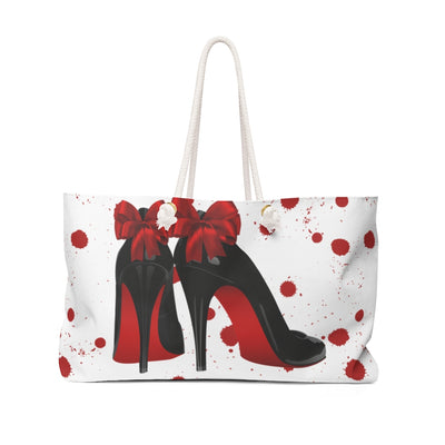 These is Bloody Shoes Weekender Bag - Fearless Confidence Coufeax™
