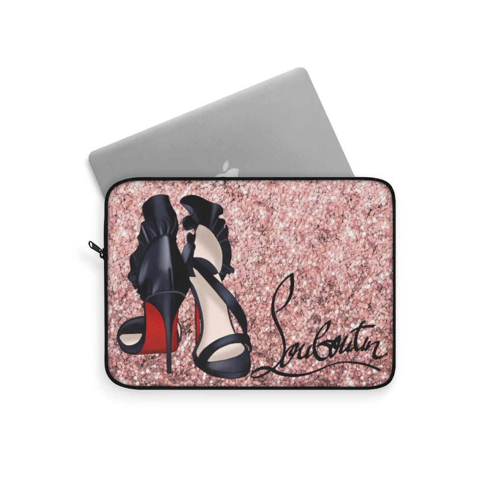 Rose Gold Boss Lady Laptop Sleeve - Fearless Confidence Coufeax™