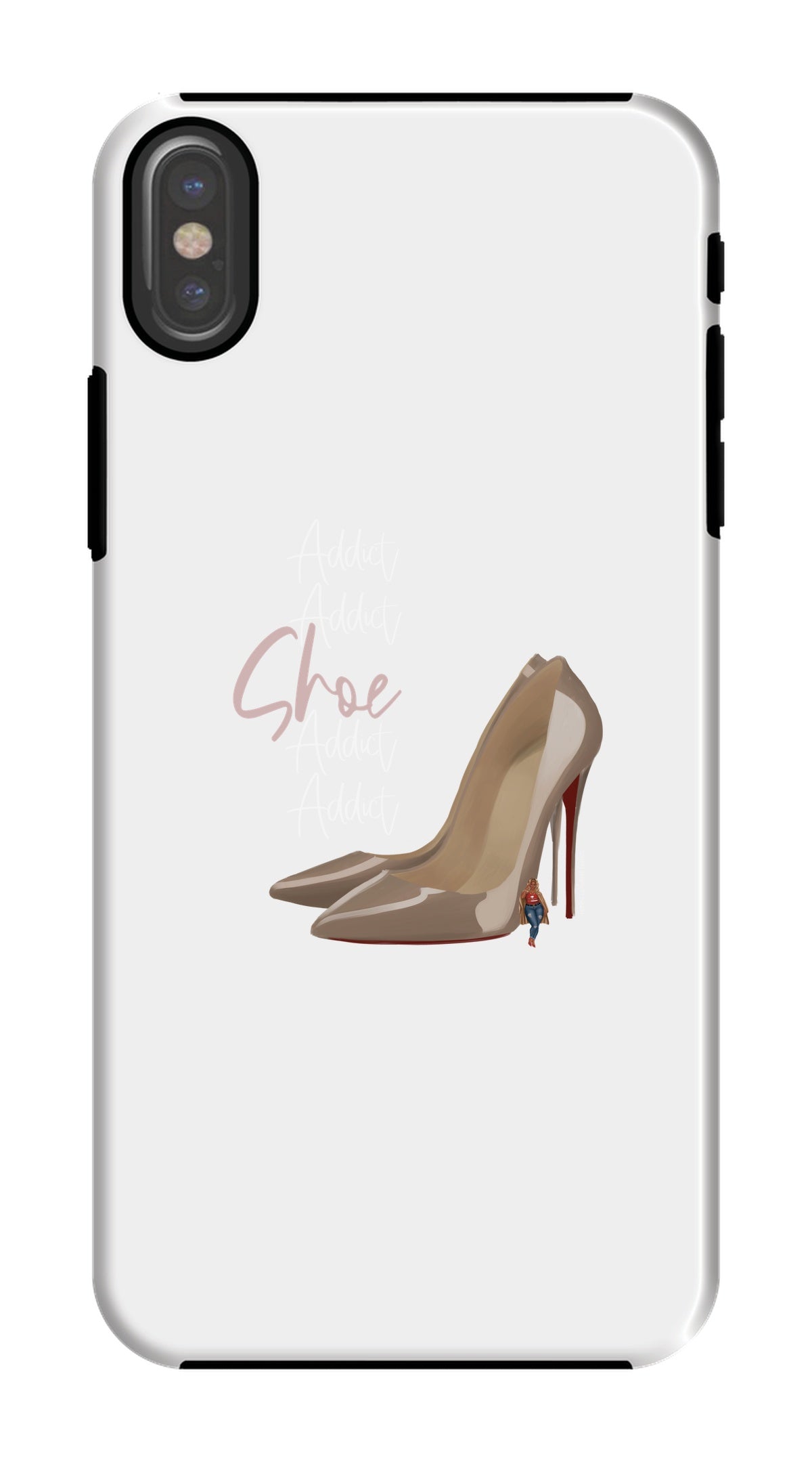 Nude Red Bottoms  Phone Case - Fearless Confidence Coufeax™