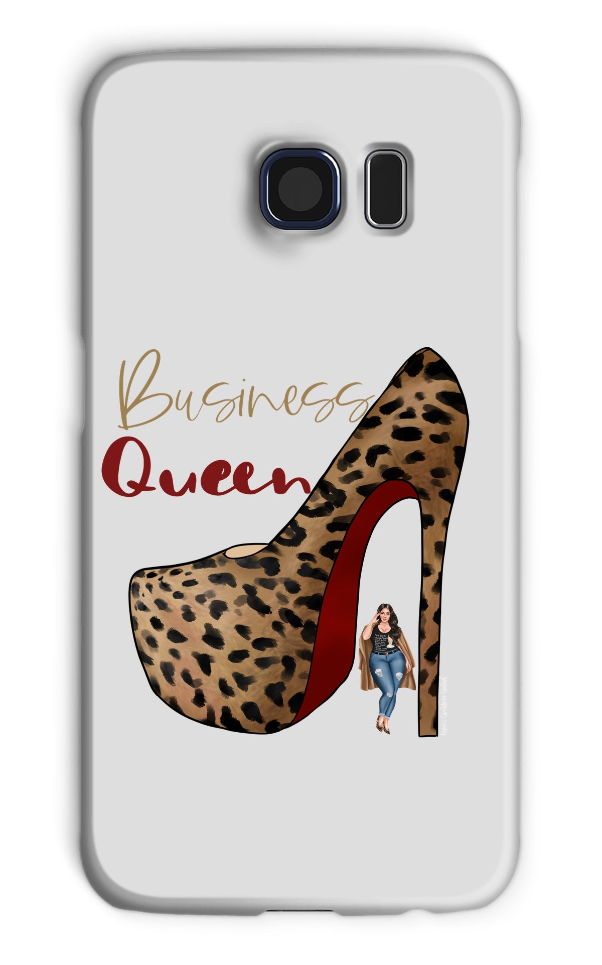 Business Queen Phone Case - Fearless Confidence Coufeax™