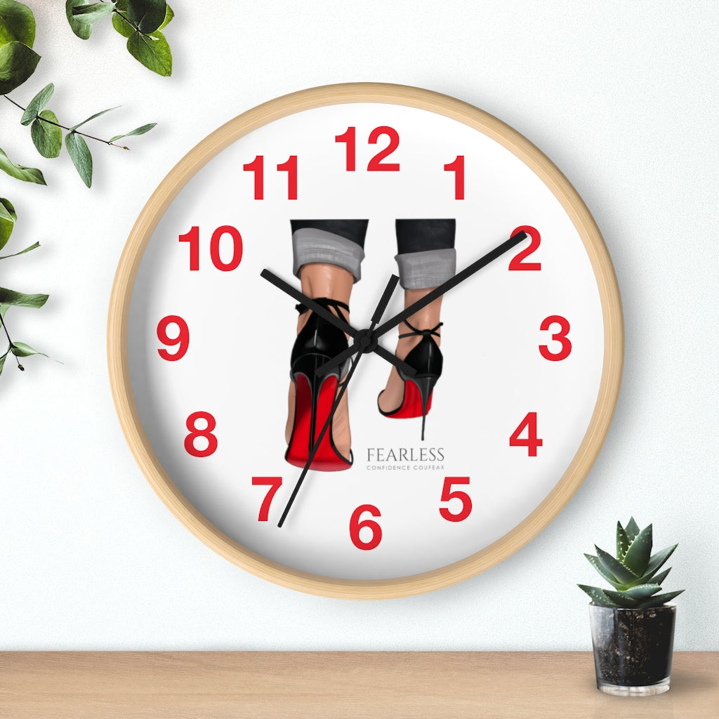 Fearless Confidence Coufeaux Wall clock - Fearless Confidence Coufeax™