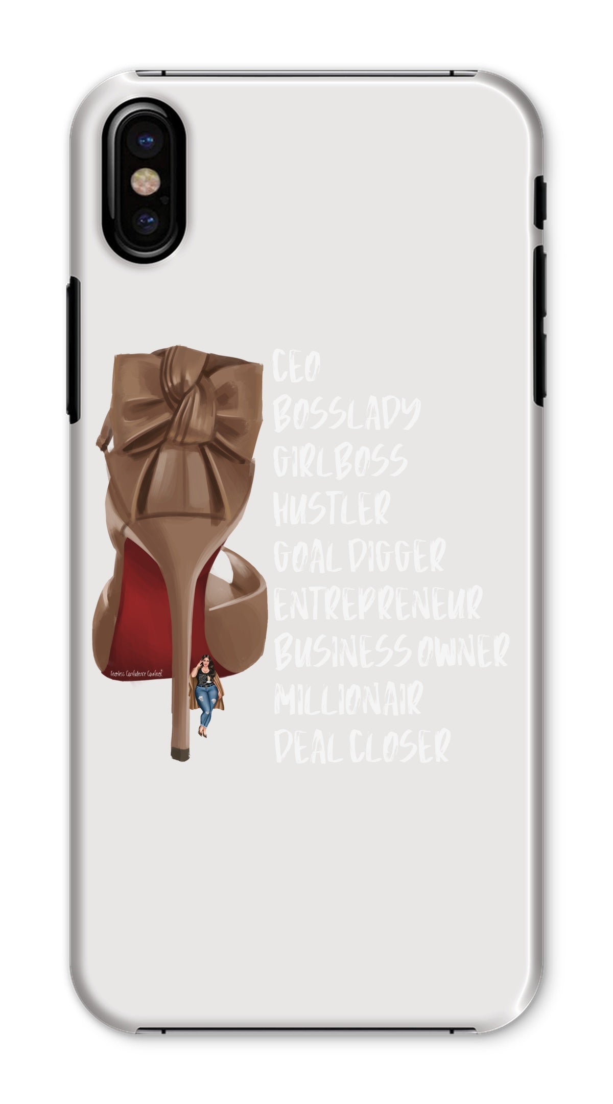 CEO WOMEN TSHIRT  Phone Case - Fearless Confidence Coufeax™