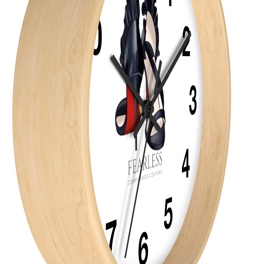 Fearless Confidence Coufeaux Strap Heels  Wall clock - Fearless Confidence Coufeax™