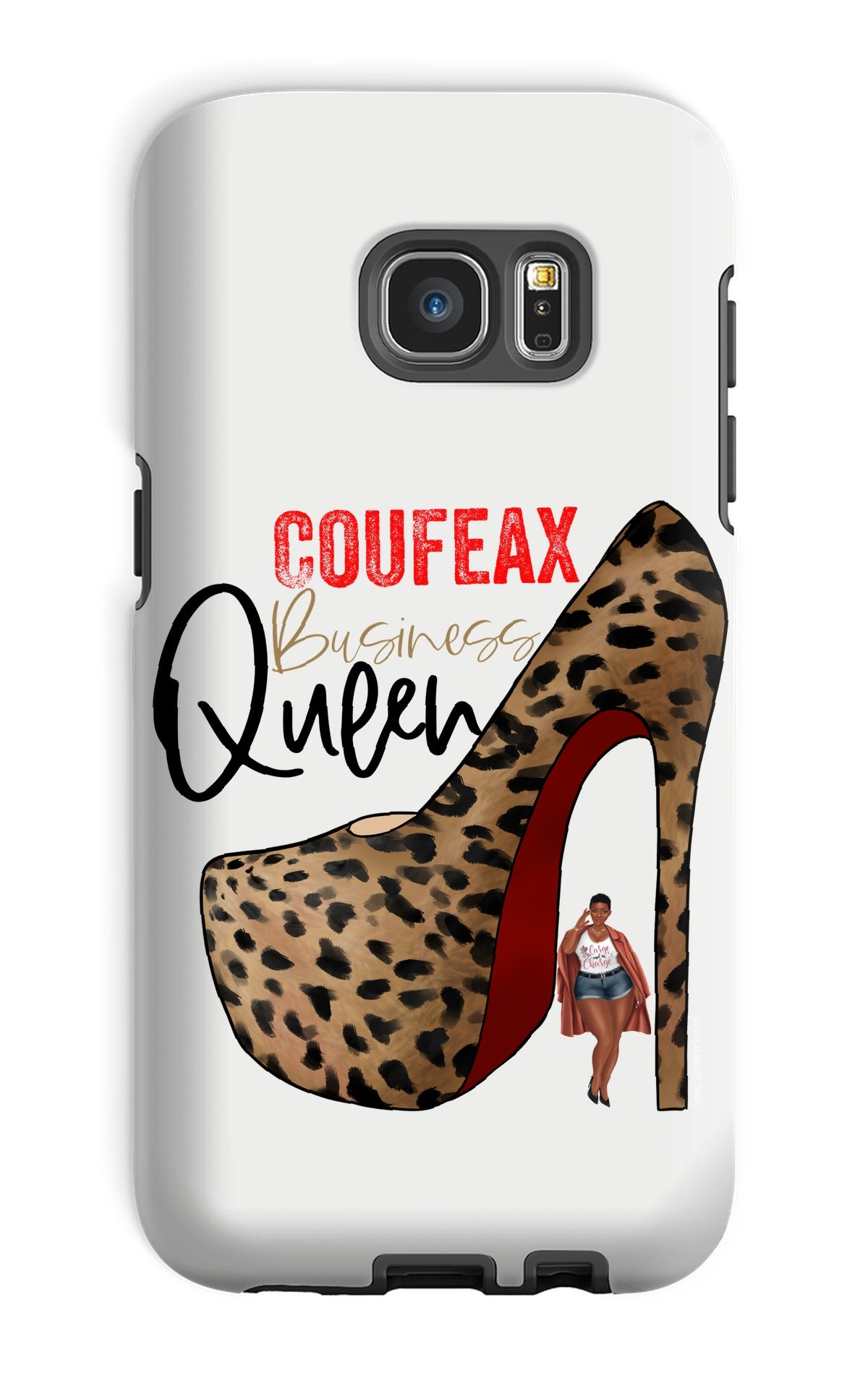 Business Queen Phone Case - Fearless Confidence Coufeax™