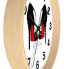Fearless Confidence Coufeaux Spike Bed Bottoms Heels  Wall clock - Fearless Confidence Coufeax™