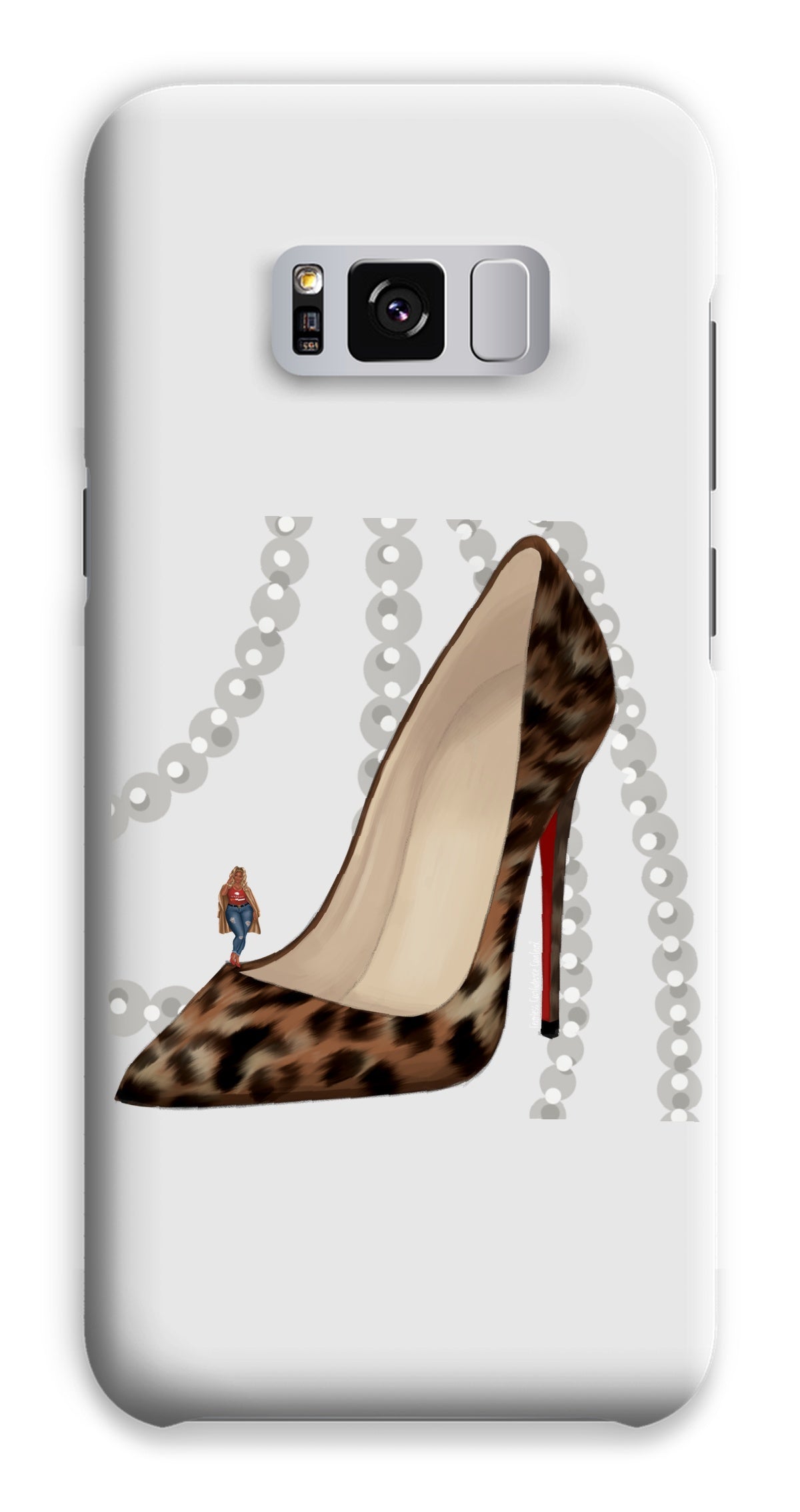 Leopard Heels Phone Case - Fearless Confidence Coufeax™