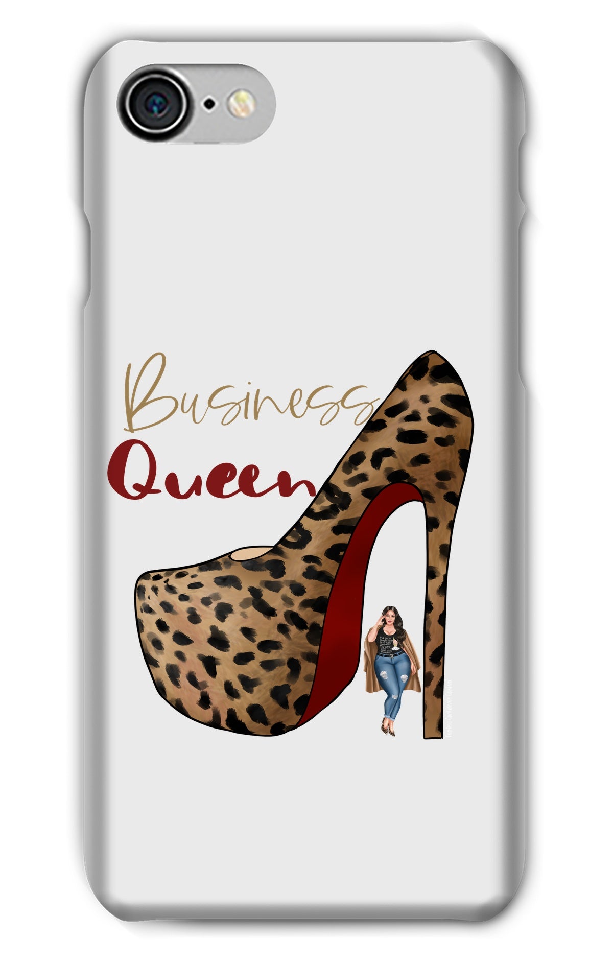 Business Queen Phone Case - Fearless Confidence Coufeax™