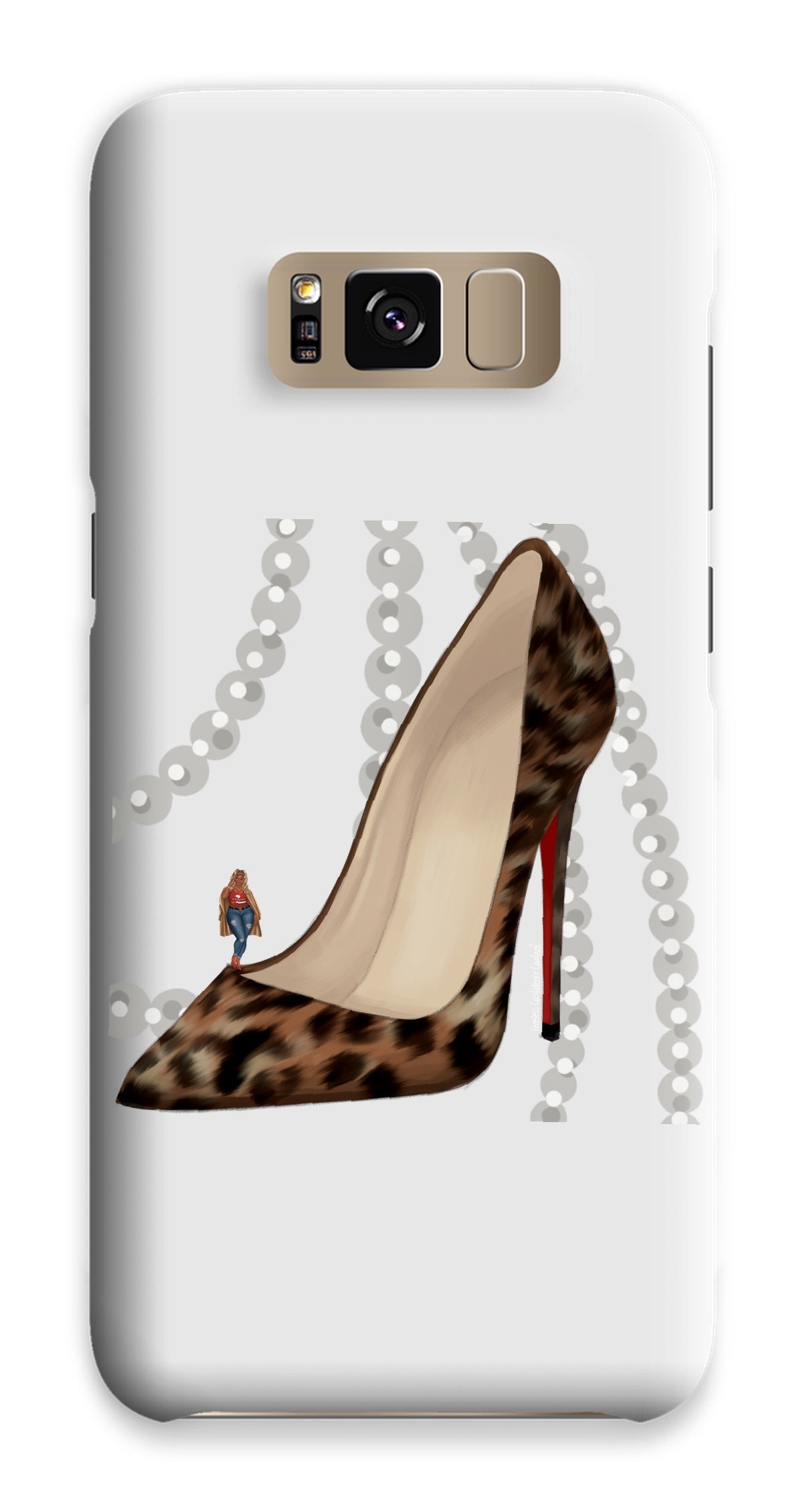 Leopard Heels Phone Case - Fearless Confidence Coufeax™