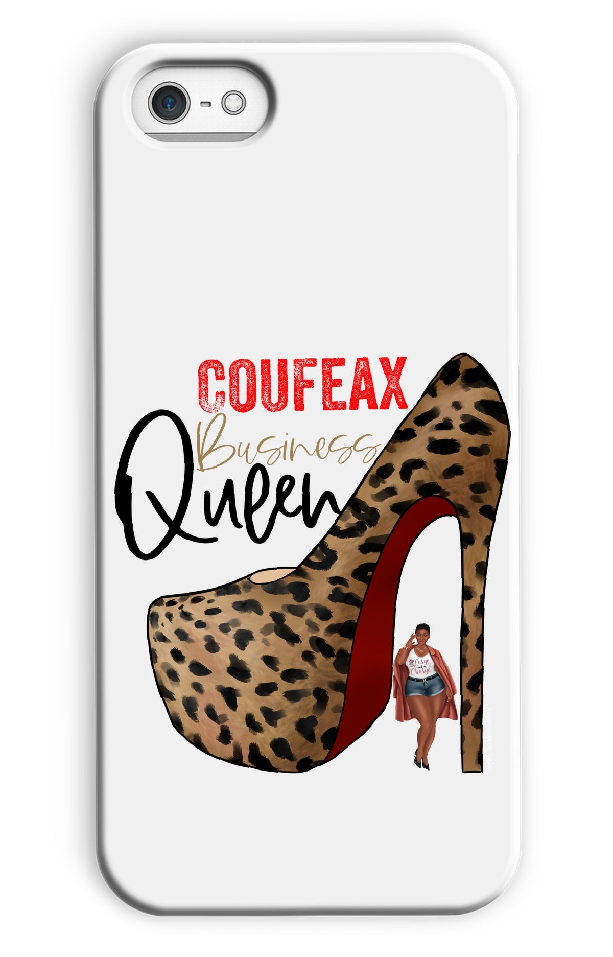 Business Queen Phone Case - Fearless Confidence Coufeax™